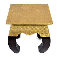 Brass stool