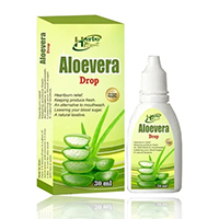 Aloe vera drops