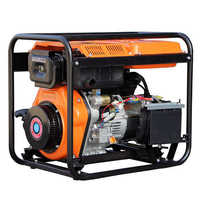 Air cooled gasoline generator