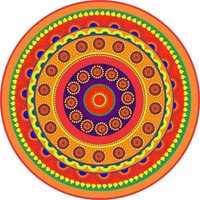 Rangoli stickers