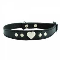Leather cat collar