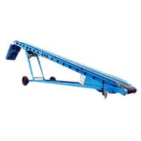 Truck loading conveyors