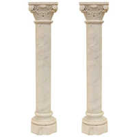 Marble pillars