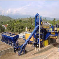 Mobile asphalt plant