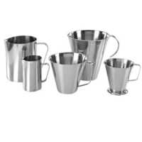 Stainless steel measuring jug