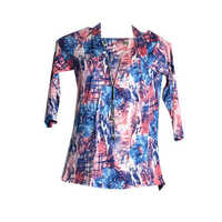 Cotton printed top