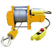 Electric rope winch
