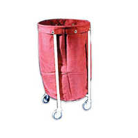 Soiled linen trolley