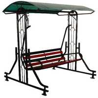 Wrought iron swing