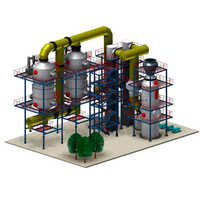 Gas cleaning plant