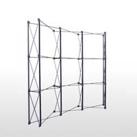 Pop up backdrop stand