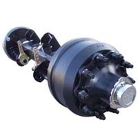 Railway axle