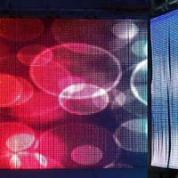 Led curtain display