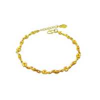 Ladies gold bracelets