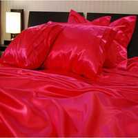 Satin sheets
