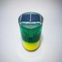 Solar caution light