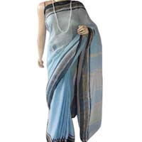 Linen saree