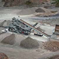 Sand washing plant