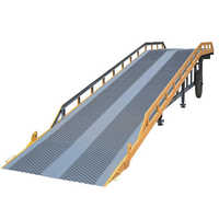 Hydraulic truck unloader