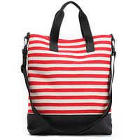 Striped bag
