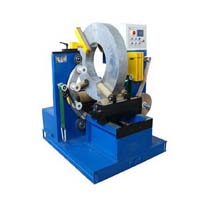 Coil stretch wrapping machine