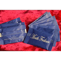 Mouth freshener sachet