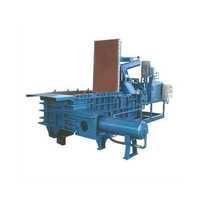 Hydraulic scrap baling presses