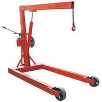 Hydraulic floor cranes