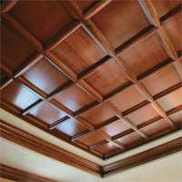 Wood ceiling panels