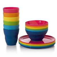 Plastic tableware