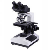 Binocular research microscope