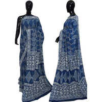 Block Printed Sarees