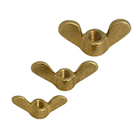 Brass wing nut