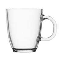 Glass coffee mugs