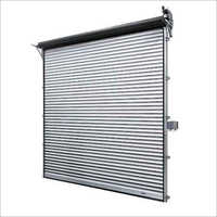 Gear operated rolling shutter