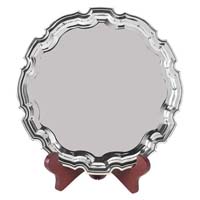 Silver plated trophy
