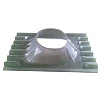 Polycarbonate ventilator base plate