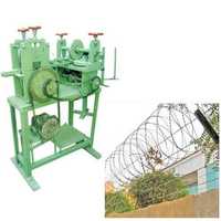 Razor barbed wire machine