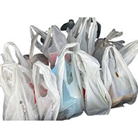 Degradable plastic bag