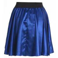 Satin skirt