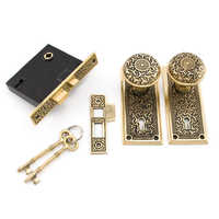 Brass mortise lock