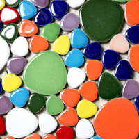 Multi color tiles