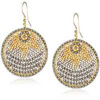 Disc earrings