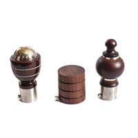 Curtain end rod cap
