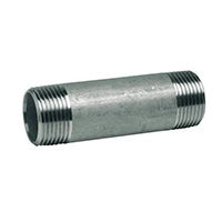 Galvanized iron pipe nipples