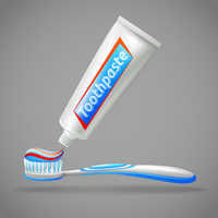 Red toothpaste