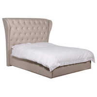 Upholstered bed