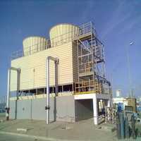 Pultruded frp cooling tower