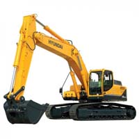 Hyundai excavator