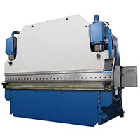 Hydraulic sheet bending machine